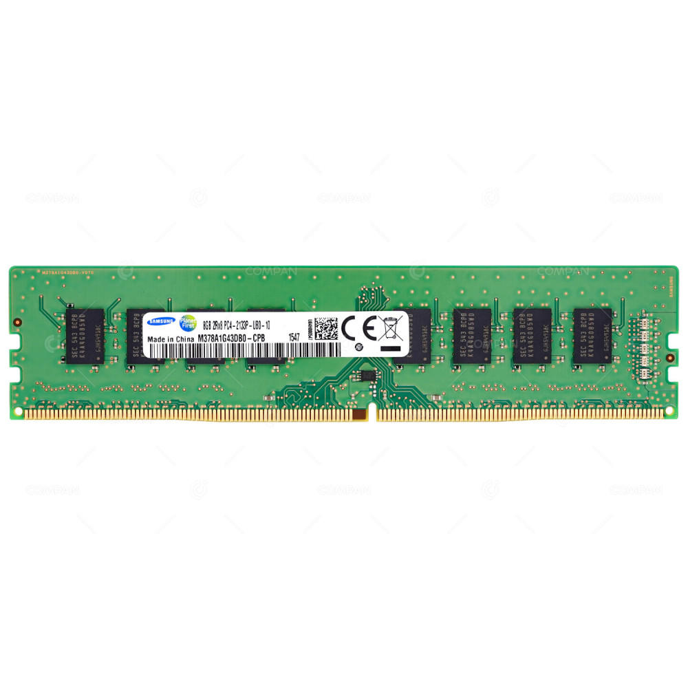 798034-001  HP MEMORY 8GB 2RX8 PC4 2133P DDR4 17000P 288 PIN CL15 UDIMM NON-ECC